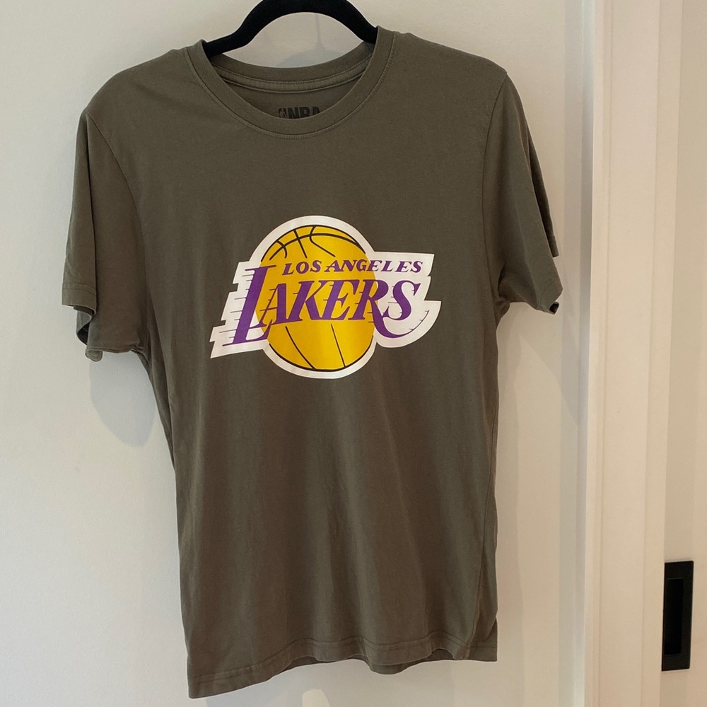 NBA Los Angeles Lakers Olive T-Shirt
